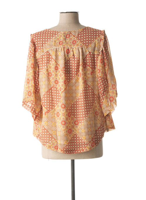 Blouse beige ORFEO pour femme