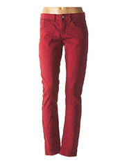 Jeans coupe droite rouge CREAM pour femme seconde vue