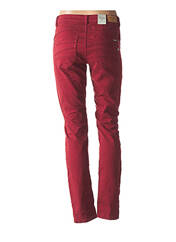 Jeans coupe droite rouge CREAM pour femme seconde vue