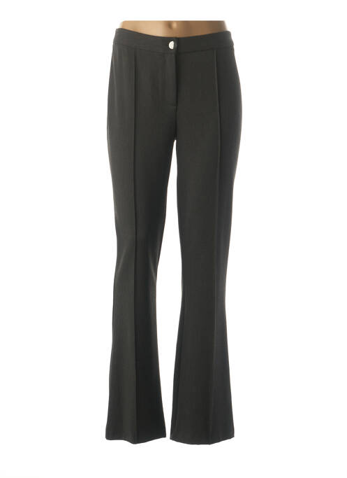 Pantalon droit gris LAUREN VIDAL pour femme