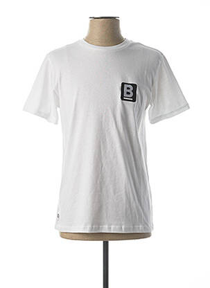 T-shirt blanc BRAZ pour homme