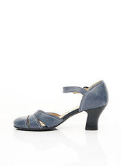 Escarpins bleu POMARES VAZQUEZ pour femme seconde vue