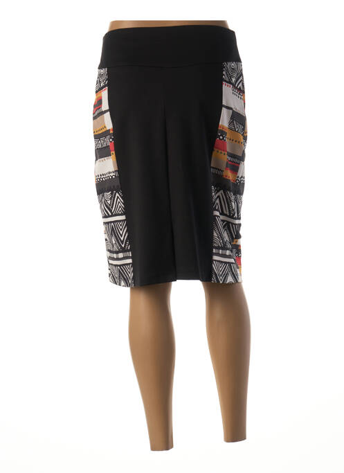 Jupe mi-longue noir MERI & ESCA pour femme