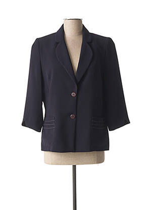 Blazer poches bleu GUY DUBOUIS femme