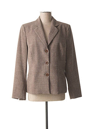 Blazer poches marron GUY DUBOUIS femme