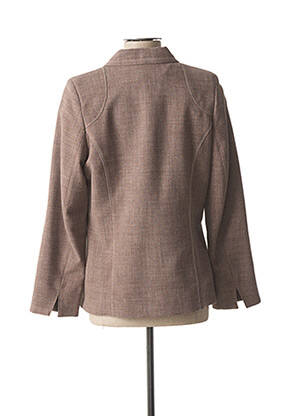 Blazer poches marron FRANCE RIVOIRE femme