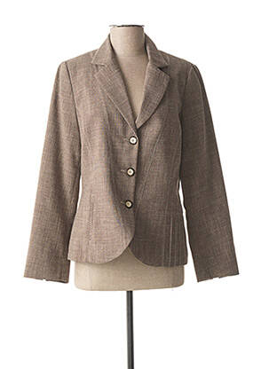 Blazer poches marron GUY DUBOUIS femme