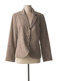 Blazer poches marron GUY DUBOUIS femme