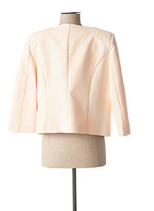Veste casual epaulette orange GUY DUBOUIS femme