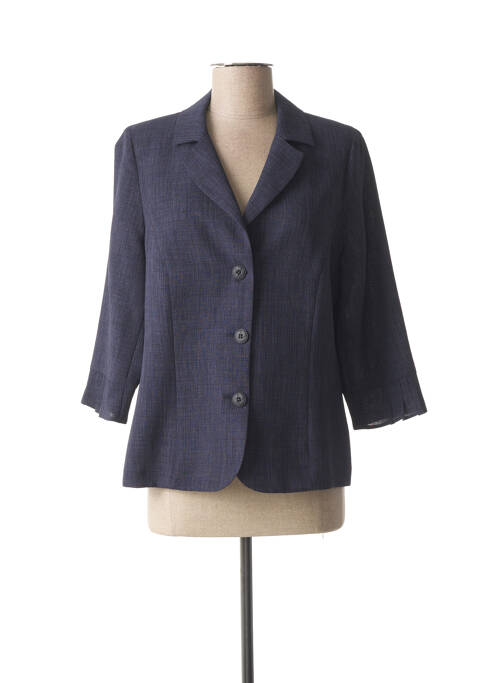 Blazer coupe cintrée bleu GUY DUBOUIS femme