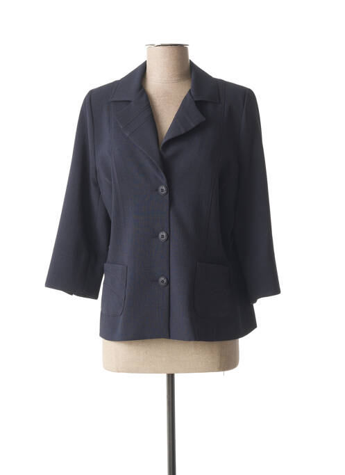 Blazer poches bleu FRANCE RIVOIRE femme