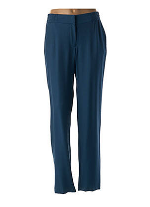 Pantalon coupe droite bleu MERI & ESCA femme