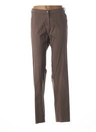 Pantalon coupe droite taille normale gris FRANCE RIVOIRE femme