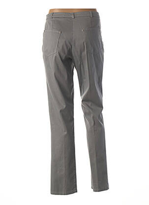 Pantalon coupe droite taille normale gris GUY DUBOUIS femme
