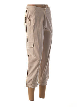 Pantacourt taille normale taille normale beige MERI & ESCA femme