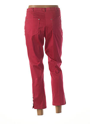 Pantacourt taille normale taille normale rouge GUY DUBOUIS femme
