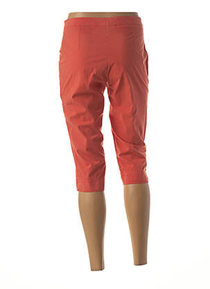 Corsaire tissage popeline taille normale orange FRANCE RIVOIRE femme