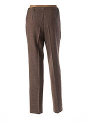 Pantalon marron FRANCE RIVOIRE pour femme seconde vue