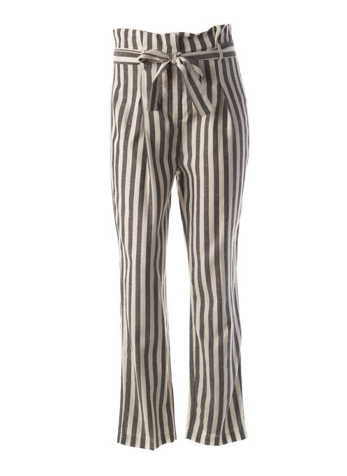 Pantalon taille haute gris MERI & ESCA femme
