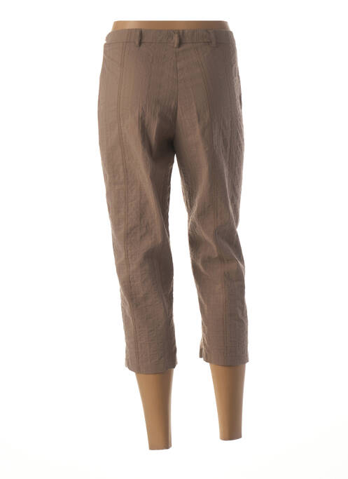 Pantacourt marron GUY DUBOUIS pour femme