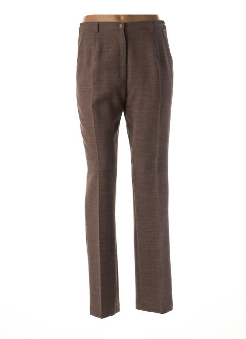 Pantalon marron GUY DUBOUIS pour femme