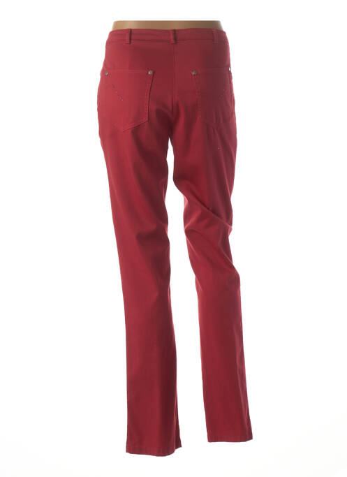 Pantalon rouge FRANCE RIVOIRE pour femme