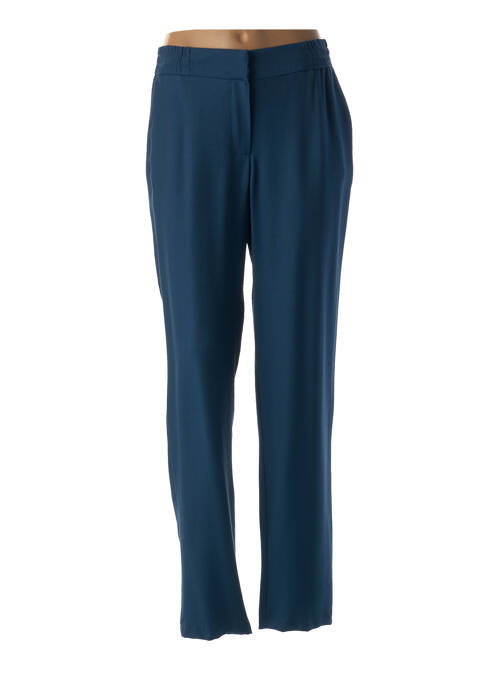 Pantalon droit bleu MERI & ESCA pour femme