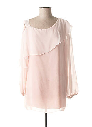 Blouse manches courtes manches courtes rose MERI & ESCA femme