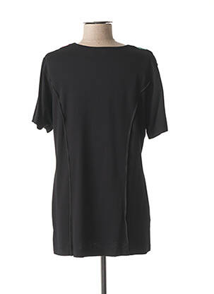 Tunique manches courtes coupe cintrée noir GUY DUBOUIS femme