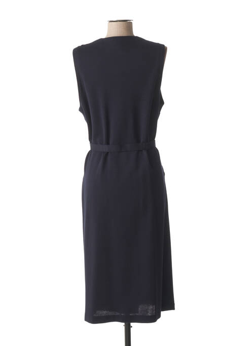 Robe mi-longue bleu FRANCE RIVOIRE pour femme