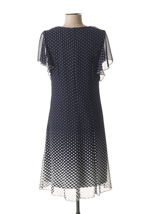 Robe mi-longue bleu GUY DUBOUIS pour femme