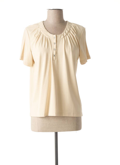 T-shirt beige GUY DUBOUIS pour femme