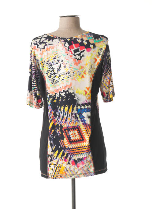 Tunique manches courtes noir GUY DUBOUIS pour femme