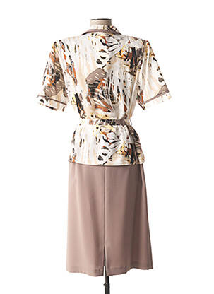 Ensemble epaulette beige FRANCE RIVOIRE femme