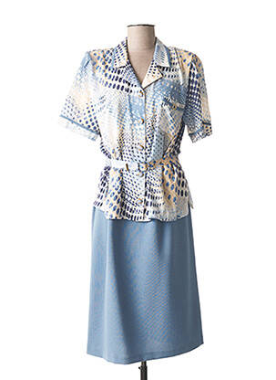 Ensemble epaulette bleu FRANCE RIVOIRE femme