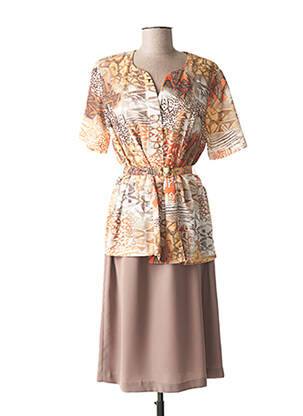 Ensemble epaulette beige FRANCE RIVOIRE femme