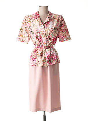 Ensemble epaulette rose GUY DUBOUIS femme