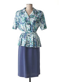 Ensemble epaulette bleu FRANCE RIVOIRE femme