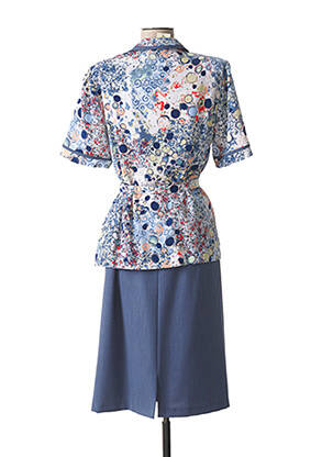 Ensemble epaulette bleu FRANCE RIVOIRE femme