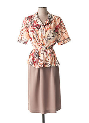 Ensemble epaulette beige FRANCE RIVOIRE femme