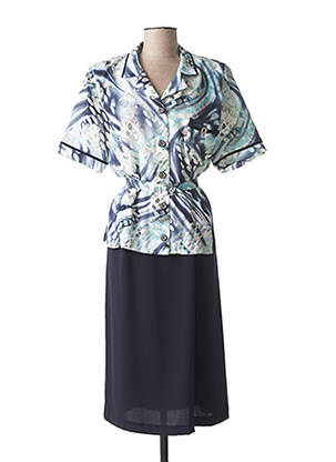 Ensemble epaulette bleu FRANCE RIVOIRE femme
