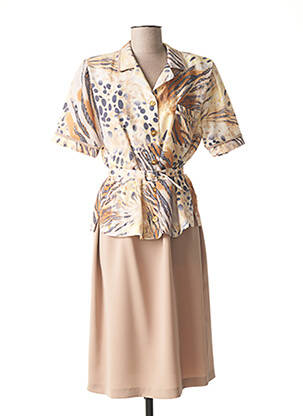Ensemble epaulette beige FRANCE RIVOIRE femme
