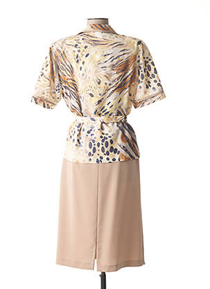 Ensemble epaulette beige FRANCE RIVOIRE femme