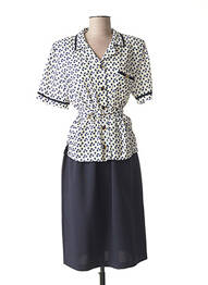 Ensemble epaulette bleu FRANCE RIVOIRE femme