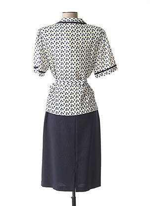 Ensemble epaulette bleu GUY DUBOUIS femme
