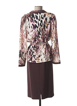 Ensemble epaulette violet FRANCE RIVOIRE femme