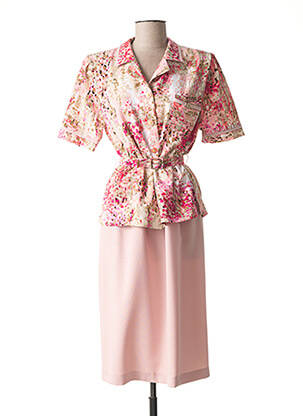 Ensemble robe rose GUY DUBOUIS pour femme