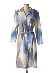 Robe mi-longue bleu FRANCE RIVOIRE pour femme seconde vue