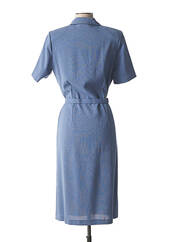 Robe mi-longue bleu GUY DUBOUIS pour femme seconde vue