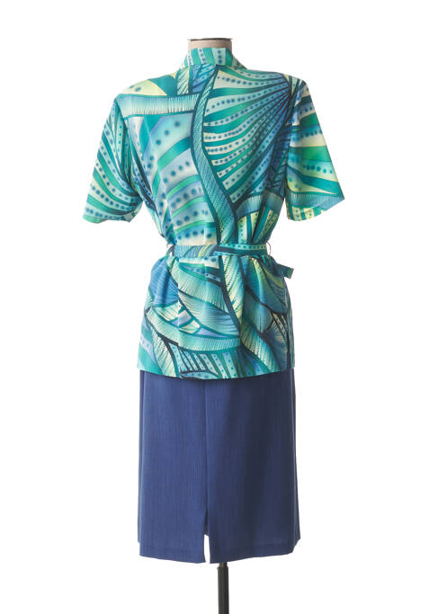 Ensemble bleu FRANCE RIVOIRE pour femme